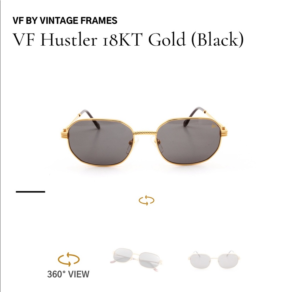 VF Gold Hustler Sunglasses